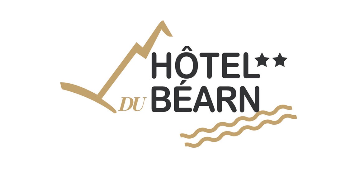 Création du logo pour le site Internet de l'Hôtel du Béarn