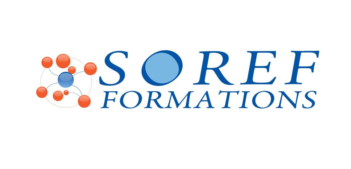 Création de l'identité visuelle pour SOREF Formations, réalisation de documents commerciaux